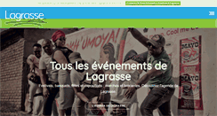 Desktop Screenshot of lagrasse.com